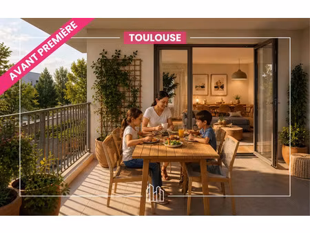 vente appartement neuf 5 pièces 96m2 toulouse - 449900 € - surface privée