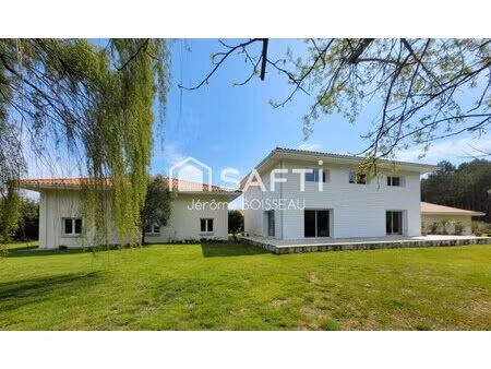 villa moderne de 222m2 air park de biscarrosse- 336m2 de hangar