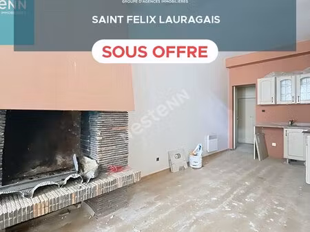 a vendre  maison de village 4 pièces de 98m² à rénover entièrement à saint felix...