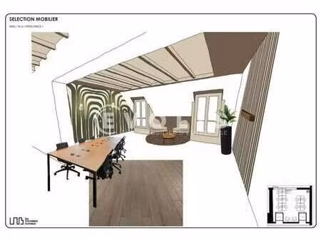 location bureaux 150 m²