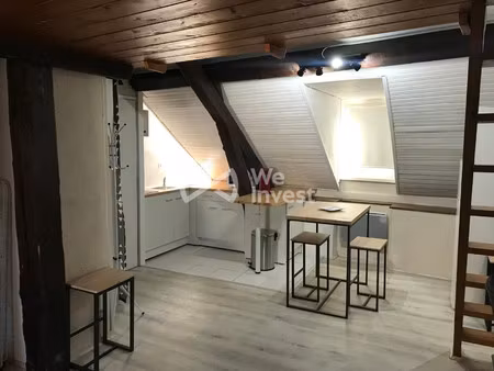 foirail : lot de 2 studios avec mezzanine !