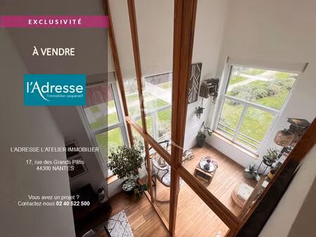 achat appartement 4 pièces 96m² nantes 44300