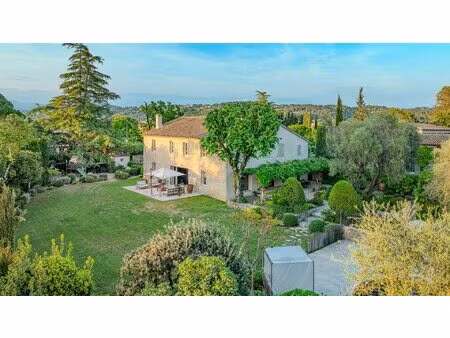 mougins exclusivité : magnifique mas en pierre - domaine fermé