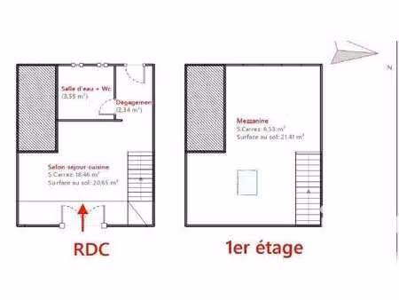 location maison meublé aux matelles (34270) : à louer meublé / 31m² les matelles