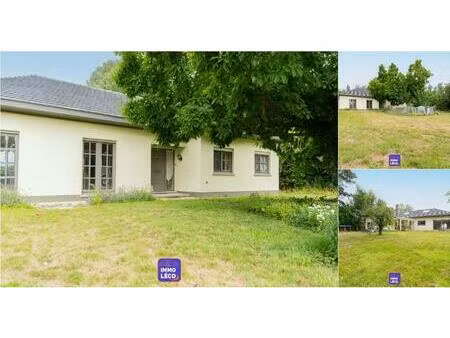 bungalow à vendre avec garage et 3 chambres   dottignies (vbe18790)