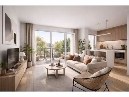 torcy (77200) – 3 pièces avec balcon plein sud – tva réduite – livraison fin 2028