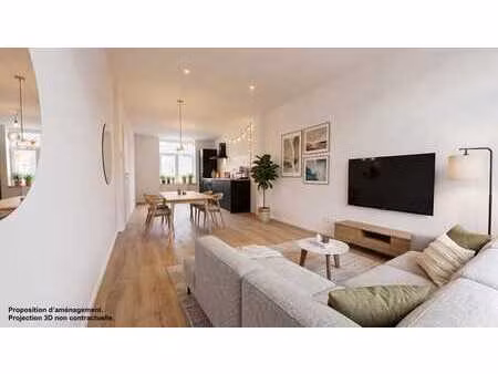 grand duplex 2 chambres rénové