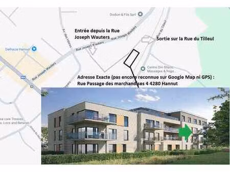 appartement à louer - 65 m² - 1 ch - 2 etage - 1 carport