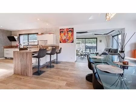 villa contemporaine de 179 m2  semi-plain-pied  basse consommation  avec jardin sûr 769 m2