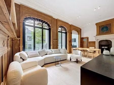 magnifique duplex avec jardin