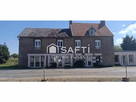 vente maison 10 pièces 309 m² saint-senier-sous-avranches (50300)
