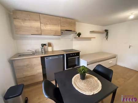 appartement – rdc – 18 m2 – 1 pièce – meublé