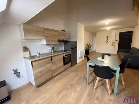 t2 meublé rénové en duplex – 36 m2 – 2ème étage