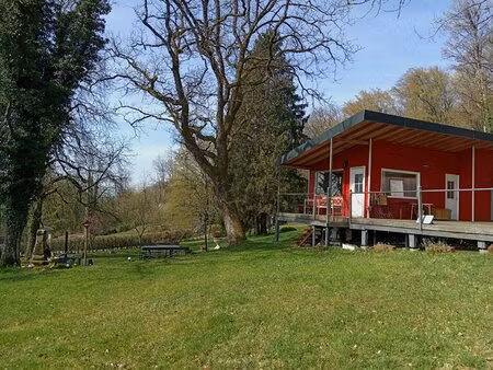 chalet neuf 25 m² + caravane au calme terrain 2409 m² hericourt