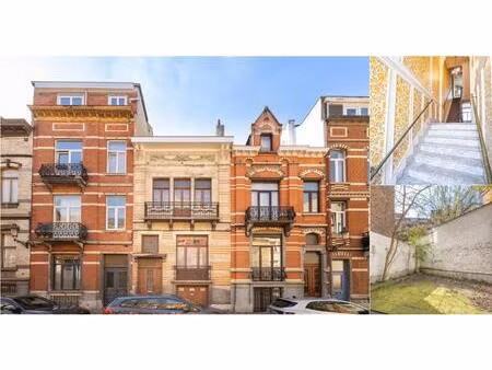 maison à vendre à rue joseph brand 89 schaerbeek (vbe18550)