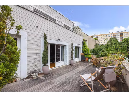 exceptionnel duplex avec terrasse sans vis à vis centre vanves