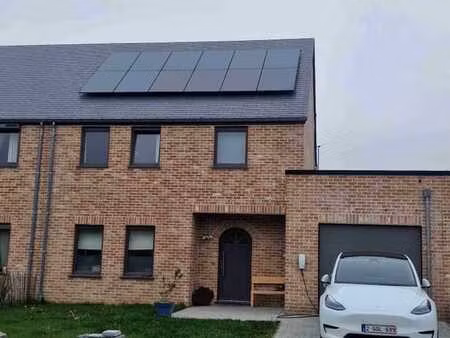 maison neuve 3 chambres avec garage à louer à 5310 eghezée.