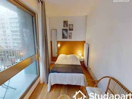 chambre 1 pièce 13 m²