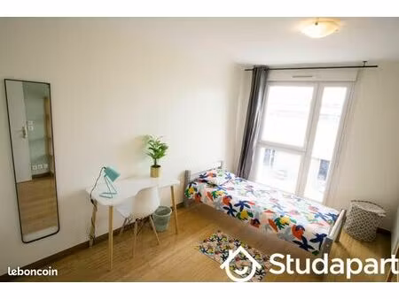 chambre 1 pièce 13 m²