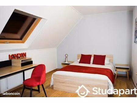 chambre 1 pièce 15 m²