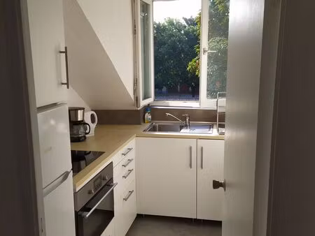 f2 meublé 38m² - rénové - mulhouse nordfeld