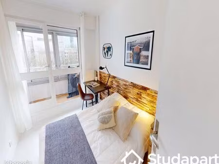 chambre 1 pièce 9 m²