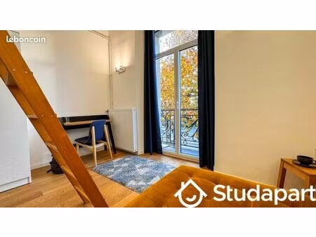 chambre 1 pièce 15 m²