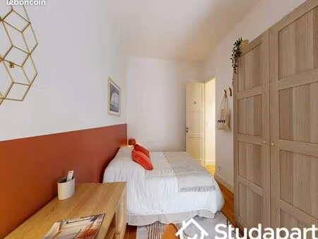 chambre 1 pièce 12 m²