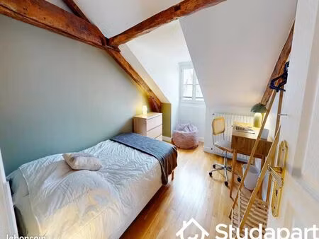 chambre 1 pièce 9 m²