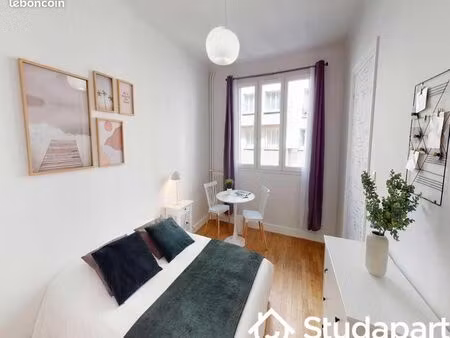 chambre 1 pièce 13 m²