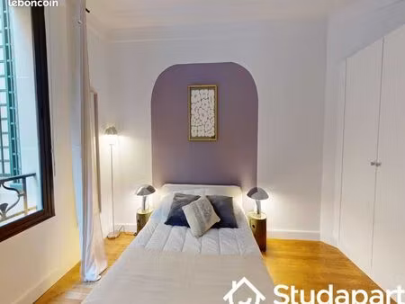 chambre 1 pièce 14 m²