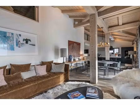 duplex de luxe à vendre à megève
