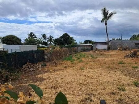 terrain constructible à vendre
