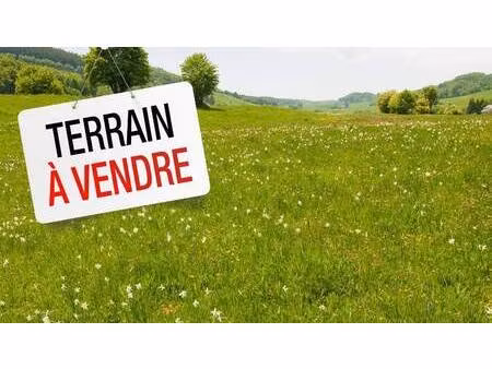 terrain constructible à vendre