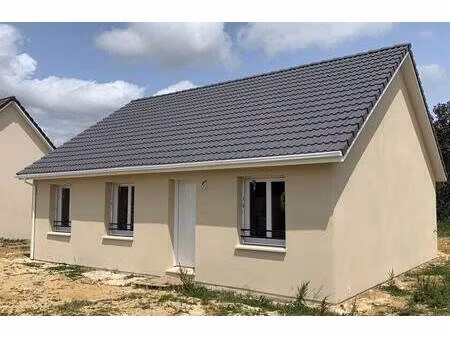 terrain avec maison neuve à vendre