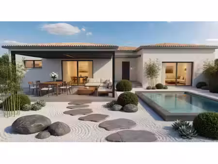 terrain avec maison neuf à vendre