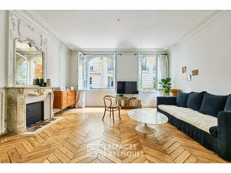 haussmannien dans voie privée - quartier trudaine-maubeuge