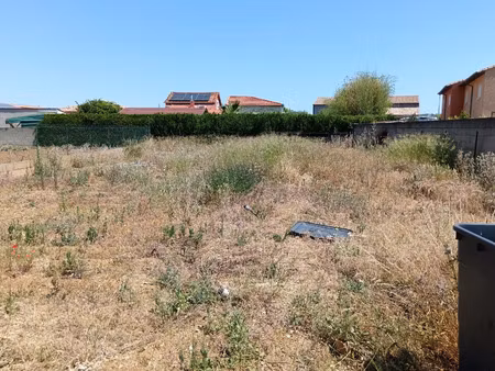 vente terrain 860 m² montady (34310)