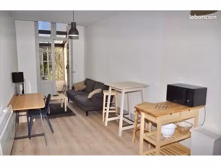 t2  42m2  avec jardin  meublé et équipé  centre-ville de montauban