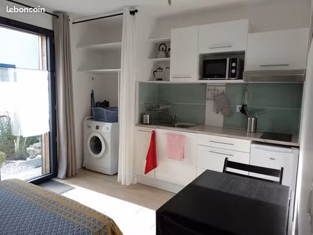 studio meublé 20 m² - location 10 mois - marsilly à 15 min de la rochelle