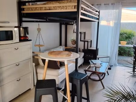 studio meublé calme avec terrasse 12m² - pau