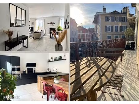 appartement 4 pièces meublé de 113 m² – centre-ville de voiron