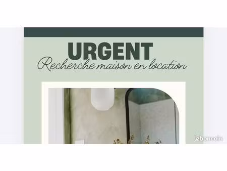 recherche maison en location