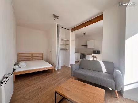 studio meublé rénové – 27 m² – béziers centre (proche allées paul riquet)