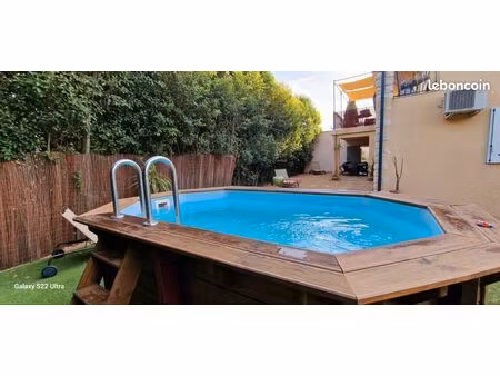 rdc villa avec jardin et piscine indépendant