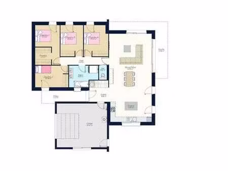 vente maison à la membrolle-sur-longuenee (49770) : à vendre / 120m² la membrolle-sur-long