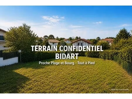 terrain à vendre à bidart : 1 060 000 € | 525m²