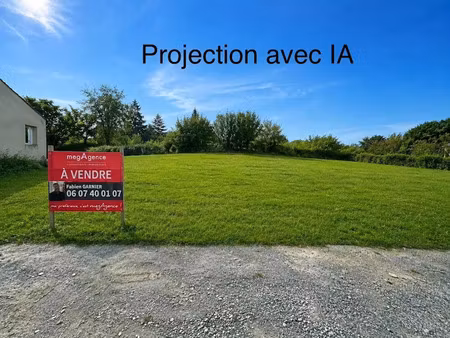 vente terrain 657 m² à saint-sulpice (49320)  73 000 €