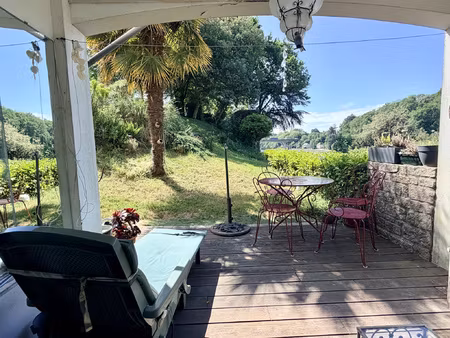 appartement avec terrasse sans vis à vis vue rivière