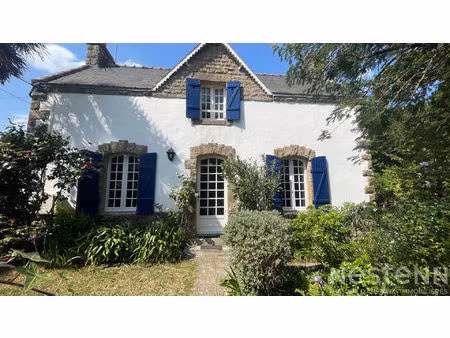 a vendre - maison en pierre de 92 m² en campagne de carnac
